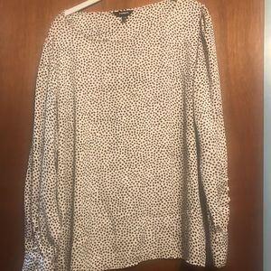 Long sleeve blouse from express